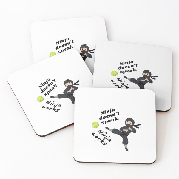 Item preview, Ninja Doesn’t Speak – Ninja Works designed and sold by Mix Mood.