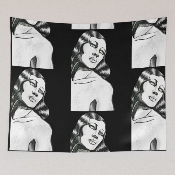 Item preview, Andromeda's statue - deco portrait designed and sold by kanakeen.