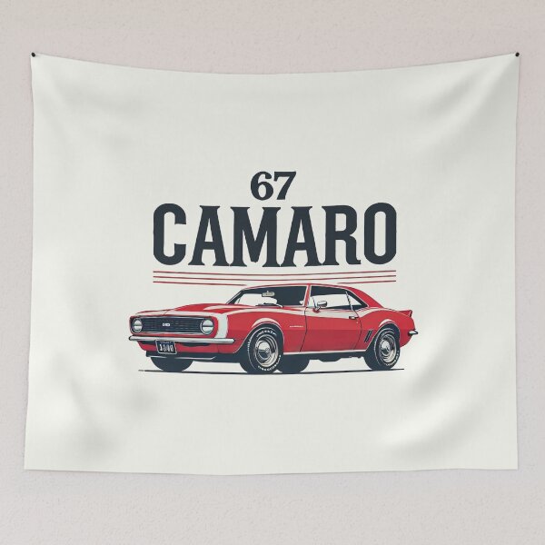 Item preview, 1967 Red Camaro  designed and sold by TheArtOfCar.