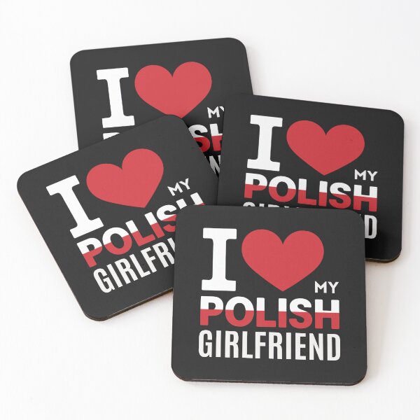 Item preview, I Love My Polish Girlfriend designed and sold by Anniko Art Studio.