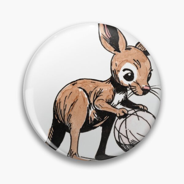Item preview, Kangaroo Winger designed and sold by Scribbles & Doodles by Jinx.