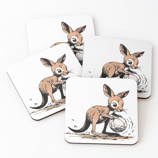 Item preview, Kangaroo Winger designed and sold by Scribbles & Doodles by Jinx.