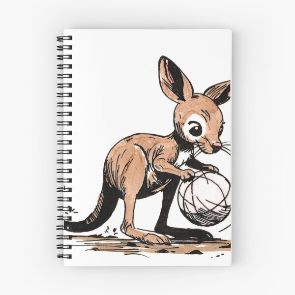 Item preview, Kangaroo Winger designed and sold by Scribbles & Doodles by Jinx.