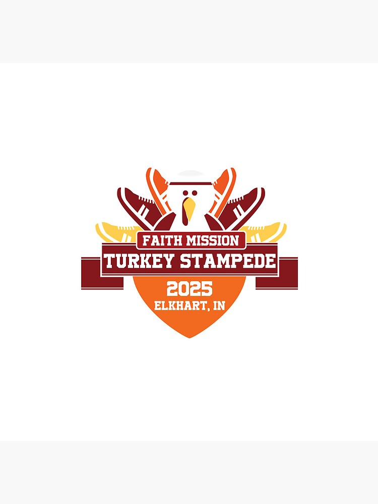 Thumbnail 3 of 3, Pin, Turkey Stampede 2025 designed and sold by TurkeyStampede.