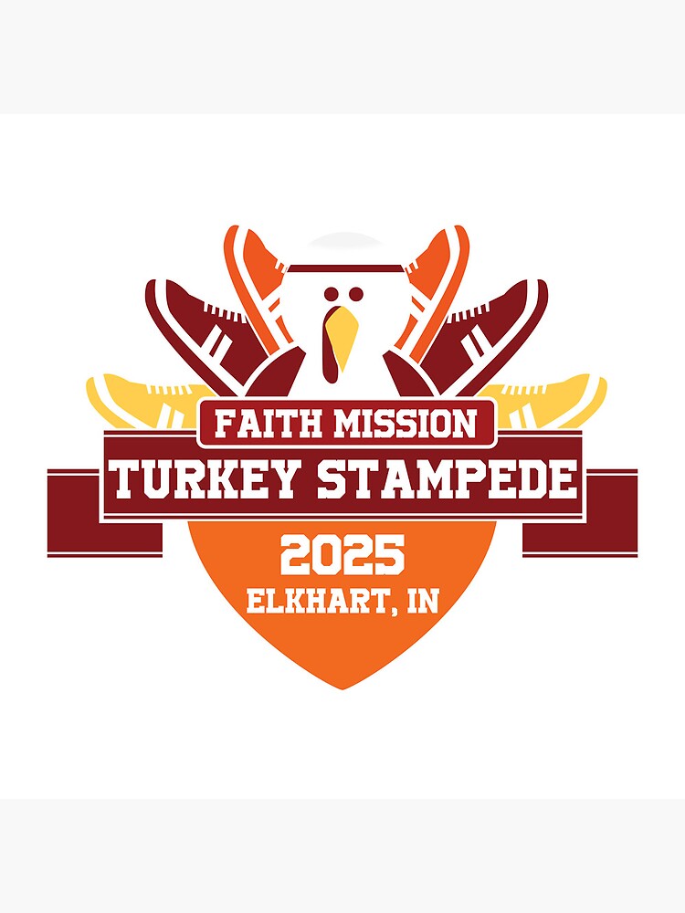 Thumbnail 5 of 5, Coasters (Set of 4), Turkey Stampede 2025 designed and sold by TurkeyStampede.