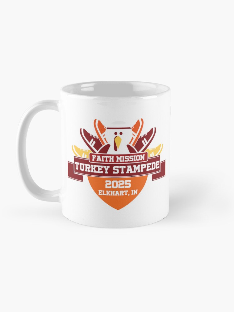 Thumbnail 3 of 6, Coffee Mug, Turkey Stampede 2025 designed and sold by TurkeyStampede.