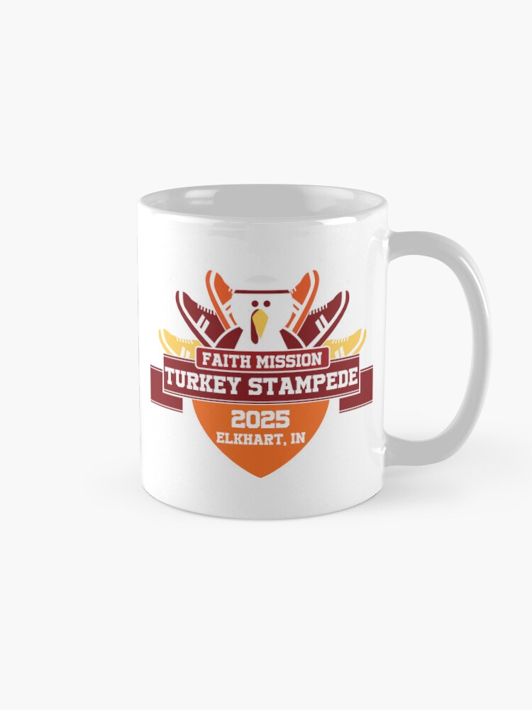 Thumbnail 5 of 6, Coffee Mug, Turkey Stampede 2025 designed and sold by TurkeyStampede.