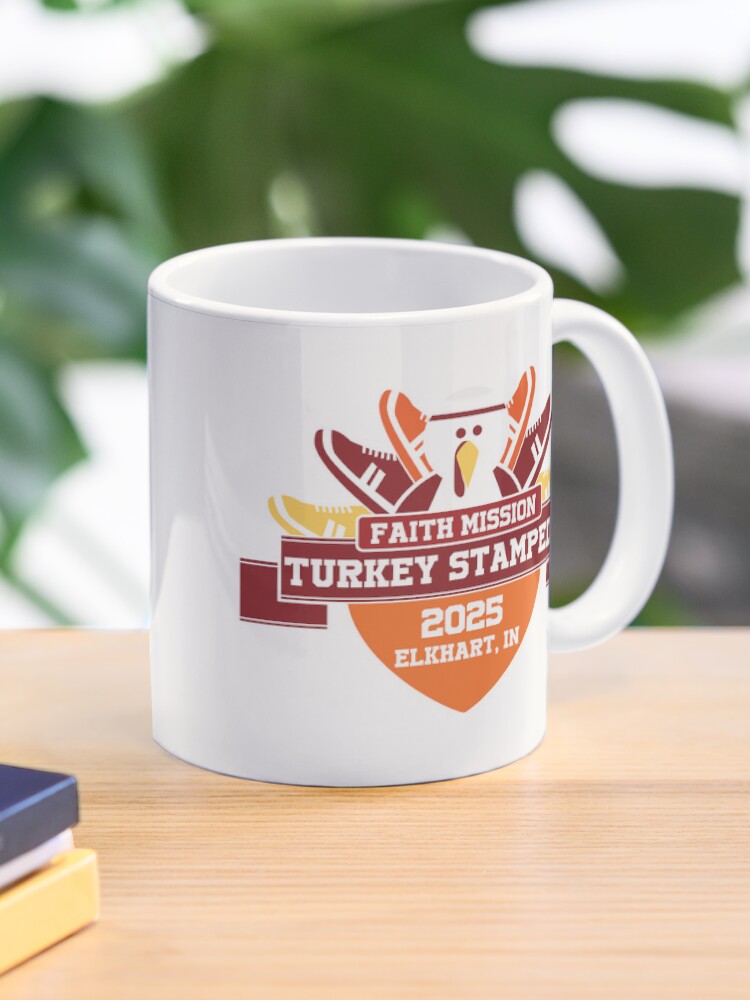 Thumbnail 1 of 6, Coffee Mug, Turkey Stampede 2025 designed and sold by TurkeyStampede.