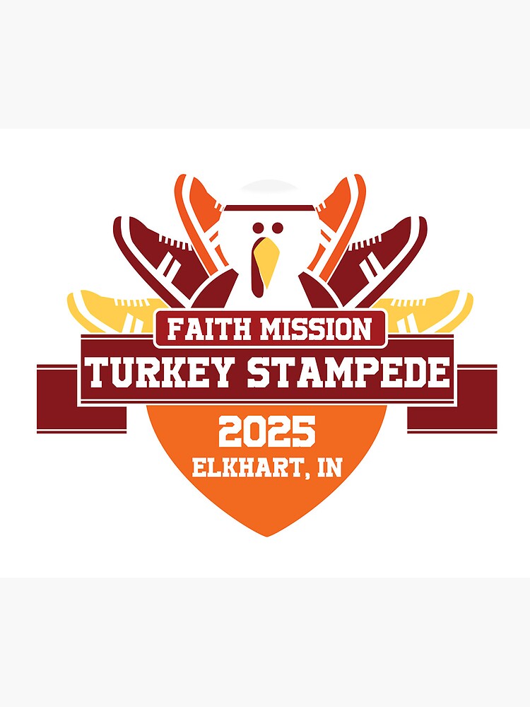 Thumbnail 5 of 5, Mouse Pad, Turkey Stampede 2025 designed and sold by TurkeyStampede.