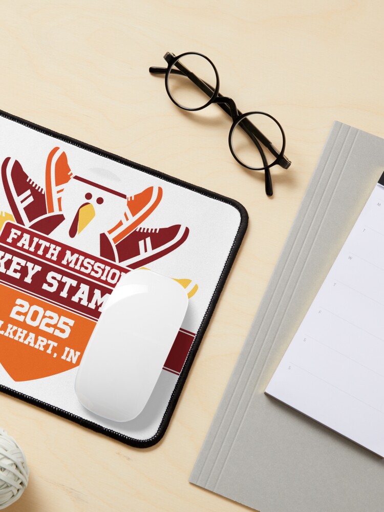Thumbnail 3 of 5, Mouse Pad, Turkey Stampede 2025 designed and sold by TurkeyStampede.