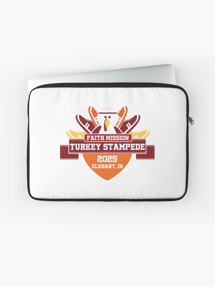 Thumbnail 1 of 2, Laptop Sleeve, Turkey Stampede 2025 designed and sold by TurkeyStampede.