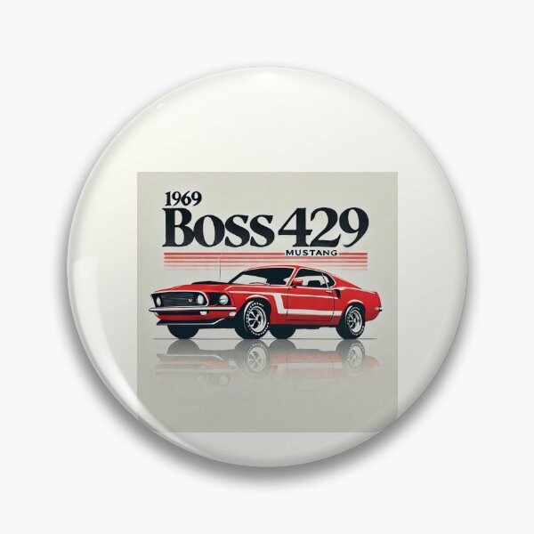 Item preview, Red 69 Boss 429  designed and sold by TheArtOfCar.