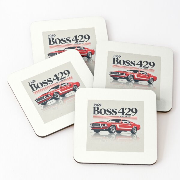 Item preview, Red 69 Boss 429  designed and sold by TheArtOfCar.