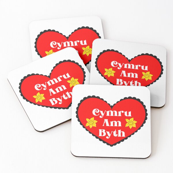 Item preview, Cymru Am Byth Heart Illustration designed and sold by Studio Lisa Jayne.