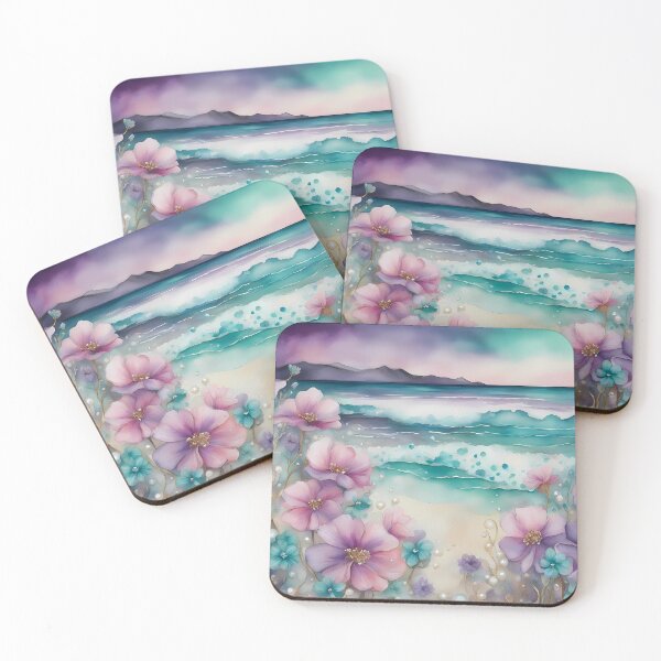 Item preview, Turquoise Ocean Beach designed and sold by BookCovered.