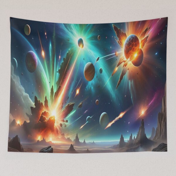 Item preview, Cosmic Fireworks designed and sold by Artisfunforme.