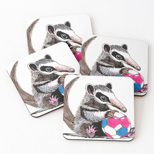 Item preview, Tamandua and a Soccer Ball designed and sold by Scribbles & Doodles by Jinx.