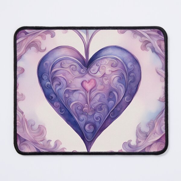 Item preview, Purple Hanging Heart designed and sold by CalmnessbyChoice.