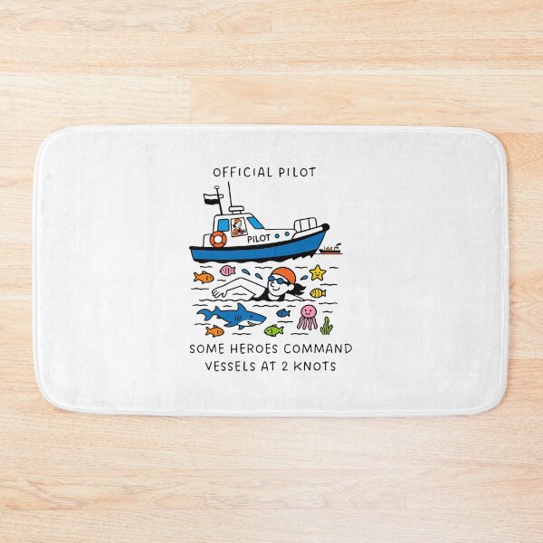 Item preview, Official Open Water Swim Pilot Gift – Male Pilot - Female Swimmer designed and sold by Open Water Swimming Gifts.