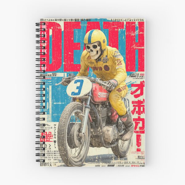 Item preview, The Grim Racer's Final Lap designed and sold by Retro Type.