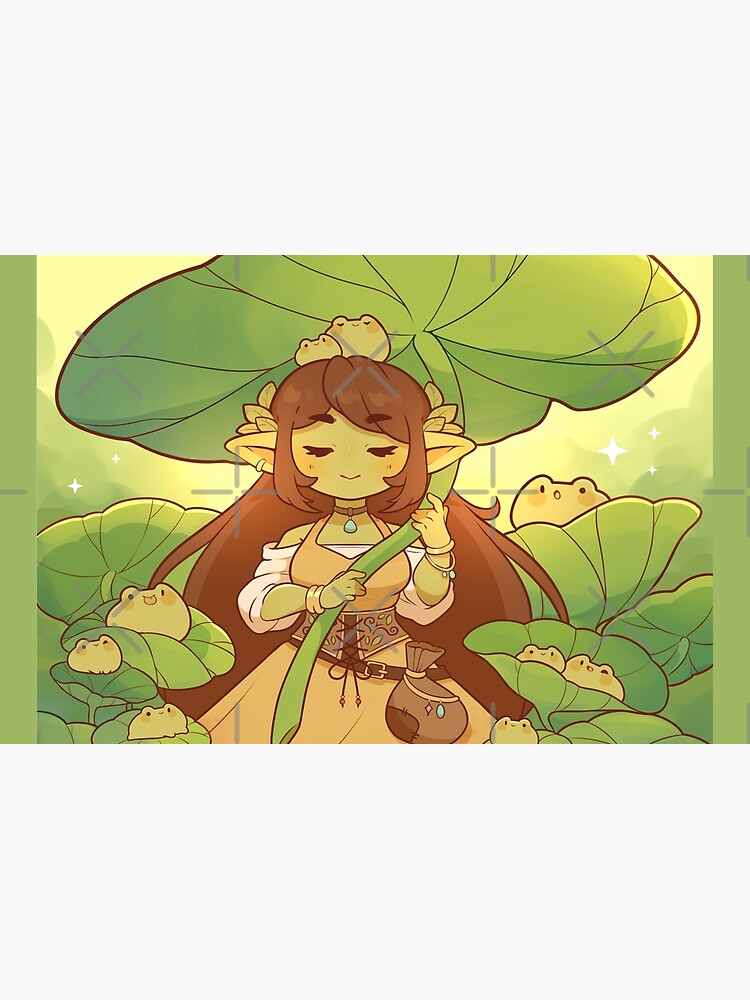Thumbnail 4 of 4, Zipper Pouch, The frog summoner designed and sold by Rihnlin.