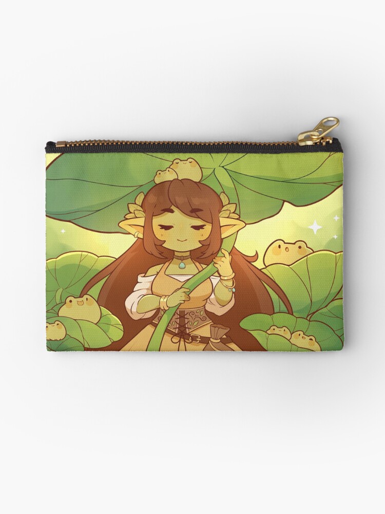 Thumbnail 1 of 4, Zipper Pouch, The frog summoner designed and sold by Rihnlin.