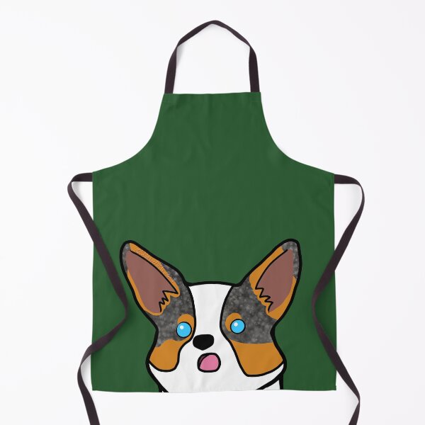 Item preview, Surprised Red Merle Corgi Face designed and sold by SPufferART.