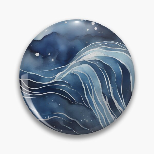 Item preview, Blue Space Wave designed and sold by CalmnessbyChoice.