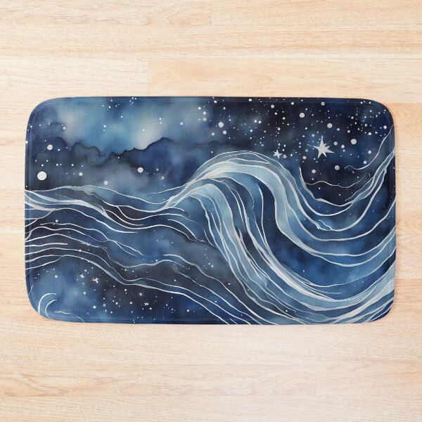 Item preview, Blue Space Wave designed and sold by CalmnessbyChoice.