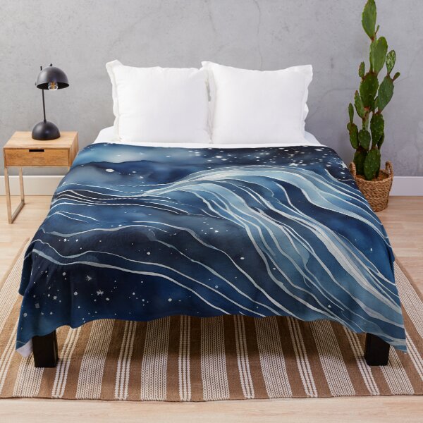 Item preview, Blue Space Wave designed and sold by BookCovered.