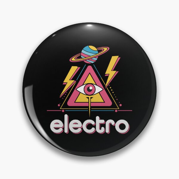 Item preview, Electro DJs T-Shirt – 80s Synthwave Eye & Triangle Abstract Design for Electronic Music Fans designed and sold by paulo silveira.