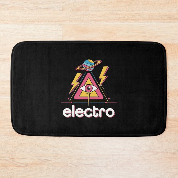 Item preview, Electro DJs T-Shirt – 80s Synthwave Eye & Triangle Abstract Design for Electronic Music Fans designed and sold by paulo silveira.