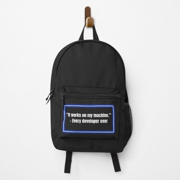 Item preview, "It works on my machine" – Developer Quote designed and sold by Meldora.