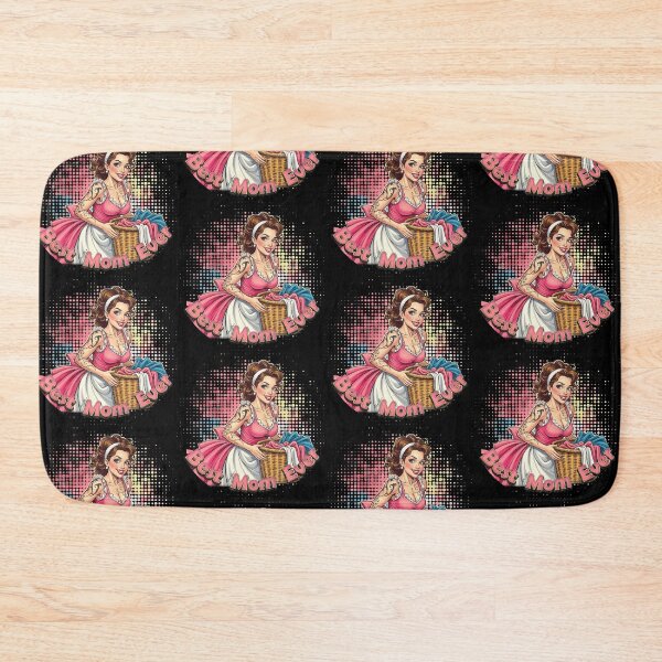 Item preview, Best Mom Ever - Retro Laundry Hero designed and sold by Hen-C-Art.