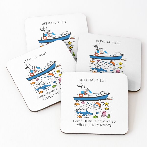 Item preview, Official Open Water Swim Pilot Gift – Male Pilot - Male Swimmer designed and sold by Open Water Swimming Gifts.
