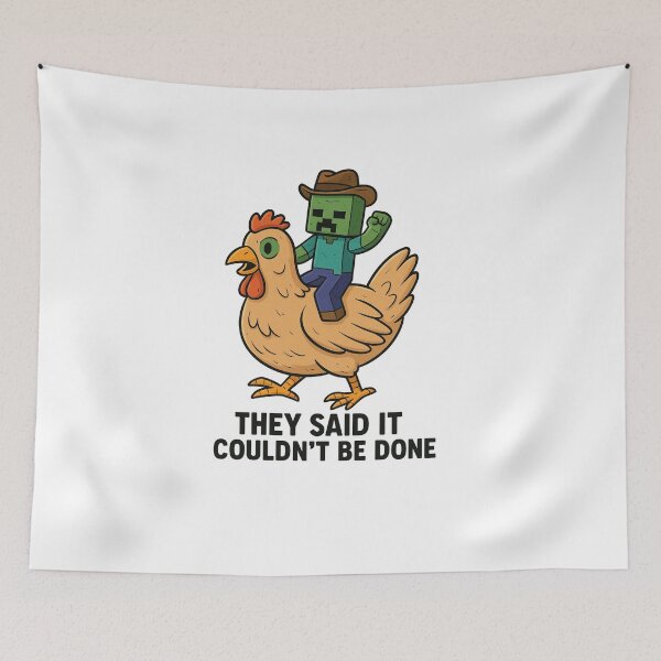 Item preview, ? CHICKEN JOCKEY “Born to Ride” designed and sold by Puddle-Paws.