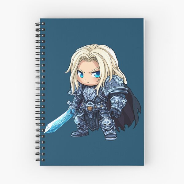 Artikelvorschau, Arthas Menethil World of Warcraft Chibi entworfen und verkauft von MoranaRed.