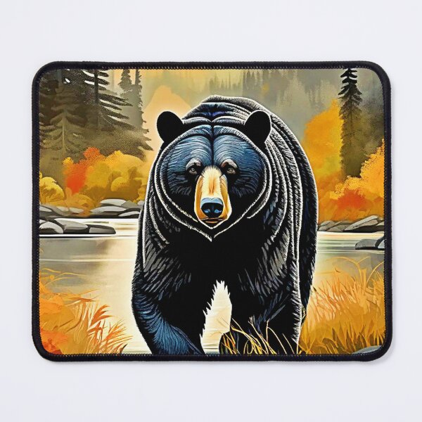 Item preview, Forest Black Bear Autumn designed and sold by Health And Fitness Posts e-Store.