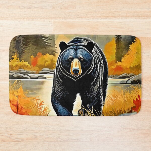 Item preview, Forest Black Bear Autumn designed and sold by Health And Fitness Posts e-Store.