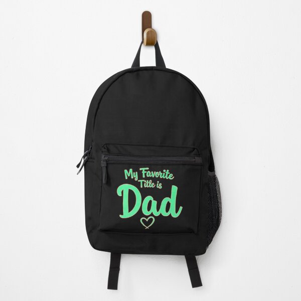 Item preview, My Favorite Title Is Dad: Heartfelt Father's Day Text  Art designed and sold by elynne9.