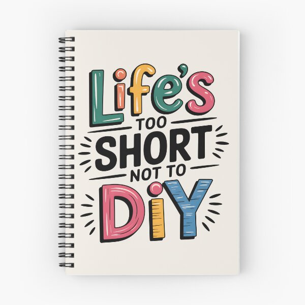 Item preview, Life’s Too Short Not to DIY designed and sold by Jollys-ArtShop.