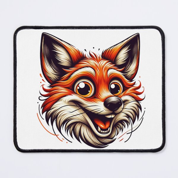 Item preview, Funny Friendly Fox Art - Vibrant Forest Design designed and sold by latelierdechris.