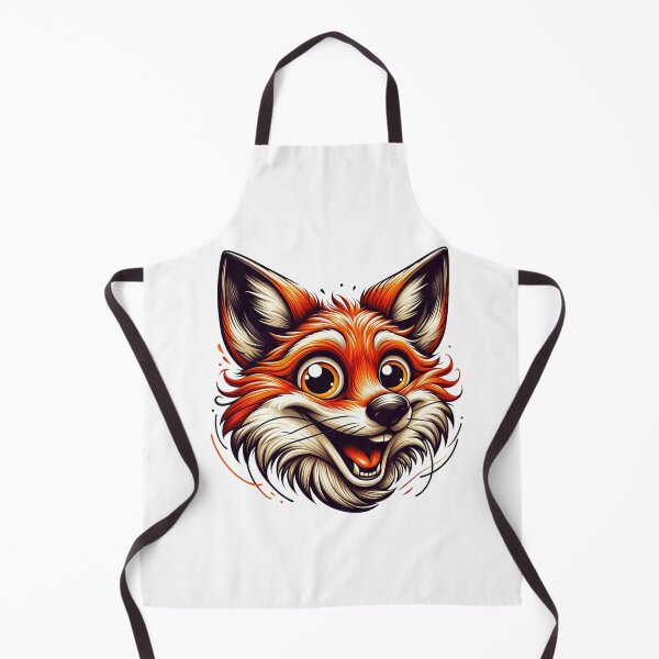 Aperçu de l'œuvre Funny Friendly Fox Art - Vibrant Forest Design créée et vendue par latelierdechris.