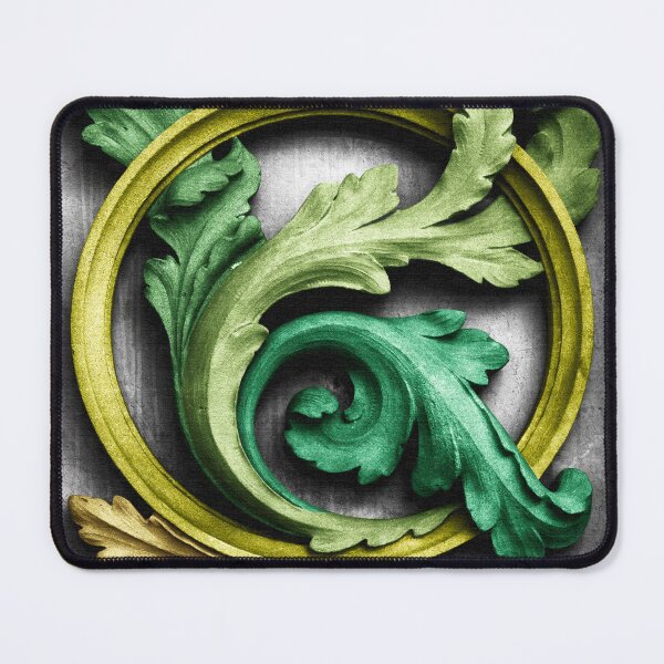 Item preview, three green leaves designed and sold by EmmePonsImages.