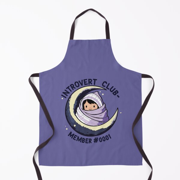 Item preview, Introvert Club – Cozy moon design for introverts designed and sold by ApriNoeScor.
