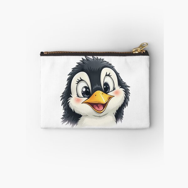 Item preview, Funny Cheerful Penguin Design - Cute Arctic Illustration designed and sold by latelierdechris.