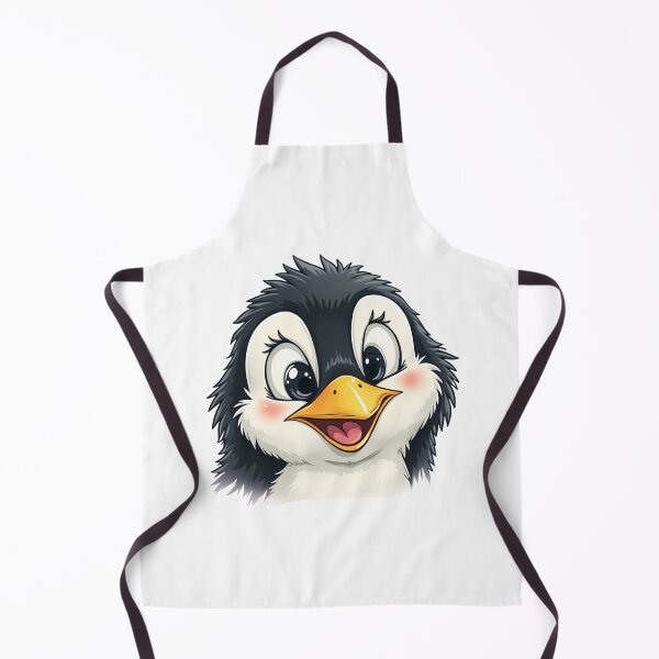 Item preview, Funny Cheerful Penguin Design - Cute Arctic Illustration designed and sold by latelierdechris.