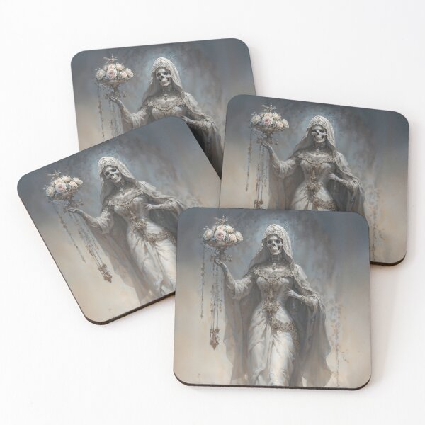 Item preview, White Santa Muerte designed and sold by AliceWhiteDF.