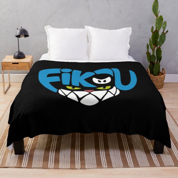 Item preview, Fikou Cat Face Graphic – Mischievous Grin Urban Streetwear Design designed and sold by StooreYs.