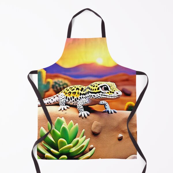 Item preview, Spotted Gecko Desert Sunset designed and sold by Health And Fitness Posts e-Store.